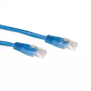 ACT 1,5 m μπλε U/UTP CAT5E καλώδιο patch με βύσματα RJ45