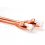 ACT Καφέ καλώδιο patch U/UTP CAT6 0,5 μέτρου, snagless, με βύσματα RJ45