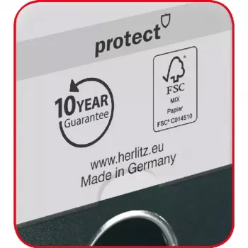 Herlitz maX.file ντοσιέ με κρίκους A4 μωβ αρχειοθέτηση D-ring 50011858
