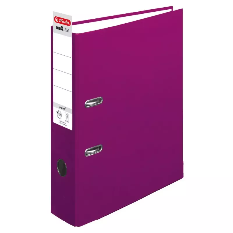 Herlitz maX.file ντοσιέ με κρίκους A4 μωβ αρχειοθέτηση D-ring 50011858