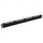 Patch Panel 24-Ports αθωράκιστο CAT5E ACT PP1001