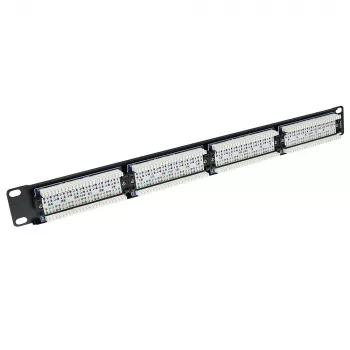 Patch Panel 24-Ports αθωράκιστο CAT5E ACT PP1001