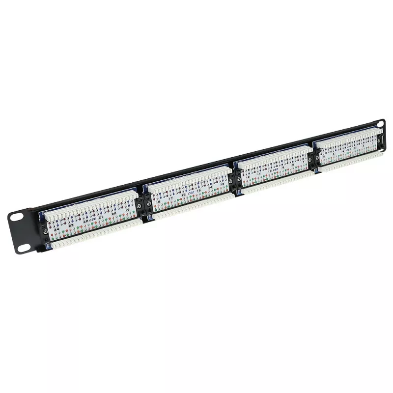 Patch Panel 24-Ports αθωράκιστο CAT5E ACT PP1001