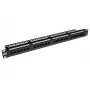 ACT Patchpanel CAT 6 UTP 24-Ports με μπάρα διαχείρισης καλωδίων