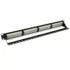ACT Patchpanel CAT 6 UTP 24-Ports με μπάρα διαχείρισης καλωδίων