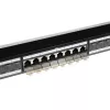 ACT Patchpanel 24-Ports θωρακισμένο CAT6A με κάλυμμα CAT6A