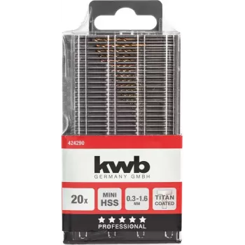 σετ τρυπανιών KWB 424290 20 τεμ.