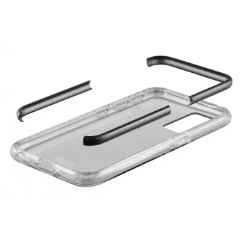 Cellularline Tetra Force Shock-Twist - Galaxy A41, Θήκη, Samsung, Galaxy A41, 15,5 cm (6,1 ίντσες), Μαύρο, Διαφανές