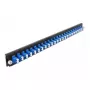 Μπροστινό πάνελ splice box DeLOCK 43357 24 Port LC Duplex μπλε