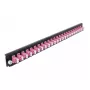 Μπροστινό πάνελ splice box DeLOCK 19 ιντσών 24 Ports LC Duplex μωβ