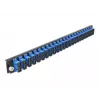 Μπροστινό πάνελ splice box DeLOCK 19 ιντσών 24 Port SC Duplex μπλε