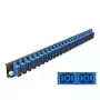 Μπροστινό πάνελ splice box DeLOCK 19 ιντσών 24 Port SC Duplex μπλε