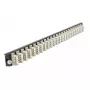 Μπροστινό πάνελ splice box DeLOCK 19 ιντσών 24 Port LC Quad μπεζ