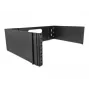 Βάση rack DeLOCK 19 ιντσών Επιτοίχιο rack 3U αναδιπλούμενο μαύρο