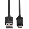 Hama 00200904 Καλώδιο USB USB 2.0 0,9 m USB A Micro-USB B μαύρο