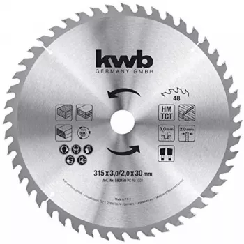 Δίσκος δισκοπρίονου KWB 593159 31,5 cm 1 τεμ.