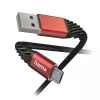 Hama Extreme καλώδιο USB USB 2.0 1,5 m USB A σε Micro-USB B μαύρο, κόκκινο