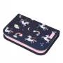 Herlitz Dreamy Unicorn γεμάτη κασετίνα, 19 τεμ., σκούρο μπλε