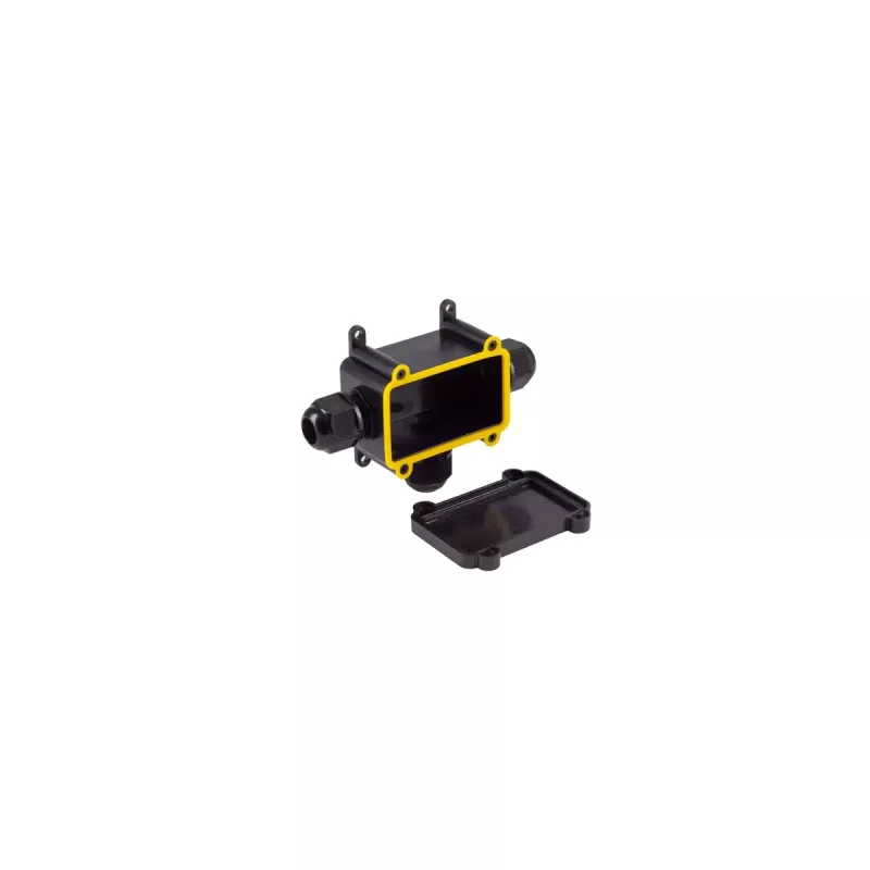 Ηλεκτρικό κουτί σύνδεσης ShiverPeaks BS08-01051 IP68 μαύρο ABS πλαστικό