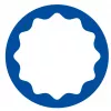 Σετ πολύγωνων κλειδιών Brilliant Tools BT011021