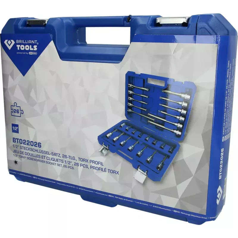 Σετ καρυδάκια Brilliant Tools BT022026