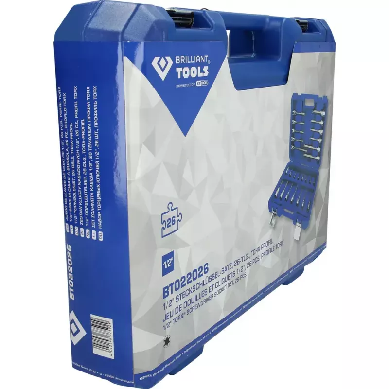 Σετ καρυδάκια Brilliant Tools BT022026
