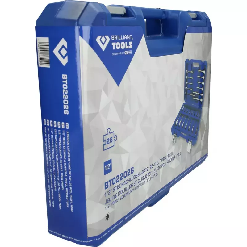 Σετ καρυδάκια Brilliant Tools BT022026