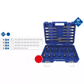 Σετ καρυδάκια Brilliant Tools BT022026