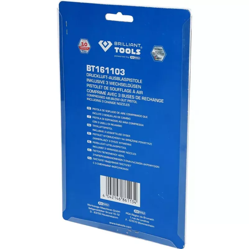 Αξεσουάρ πεπιεσμένου αέρα Brilliant Tools BT161103