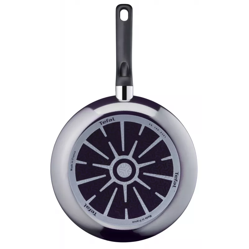 Γενικής χρήσης τηγάνι Tefal Resist D52606 στρογγυλό 28 cm μαύρο
