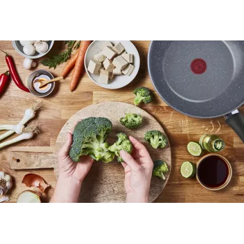 Wok/τηγάνι stir-fry Tefal Healthy Chef G15019 στρογγυλό