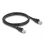 Καλώδιο δικτύου DeLOCK RJ45 Cat.6A F/UTP 1 m μαύρο