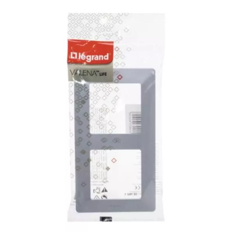 Legrand 754132 Πλάκα κάλυψης/κάλυμμα διακόπτη Αλουμίνιο