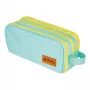 Κασετίνα Herlitz Neon Soft Πολυεστέρας Μέντα Κίτρινο 235x110x75mm