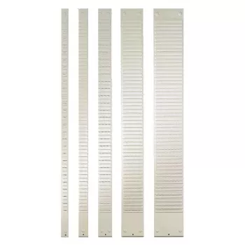Nobo T-Card μεταλλικά πάνελ μέγεθος 3, 54 θήκες, γκρι, 96 mm, 955 mm, 445 g, 97 mm, 11 mm