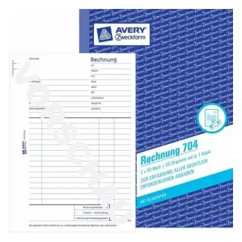 Βιβλίο διαχείρισης Avery 704