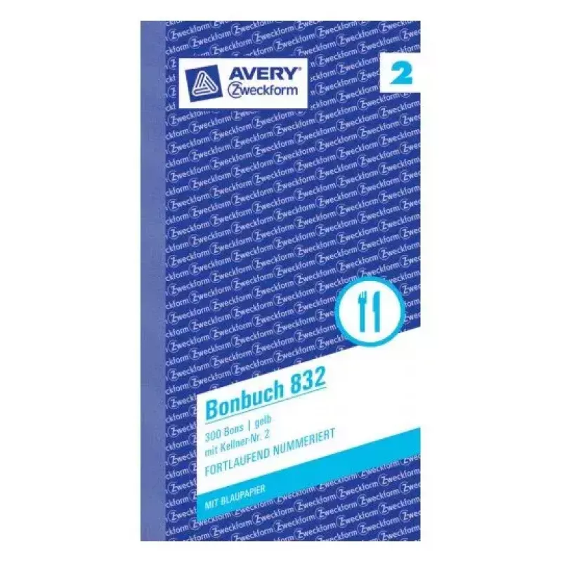 Απόδειξη Avery 832 300 τεμ.