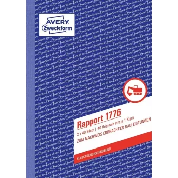 Βιβλίο λογιστικών εντύπων A5 Avery 1776
