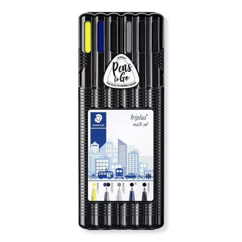 Fineliner Staedtler Triplus Multi σετ 34