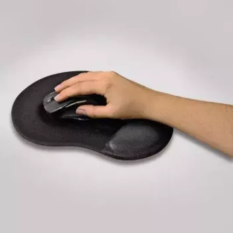 Mousepad Hama Ergonomic μαύρο