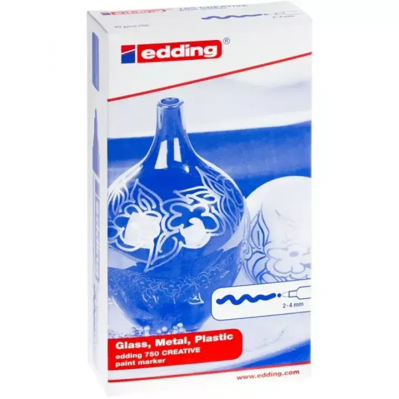 Μαρκαδόρος Edding 750 10 τεμ.