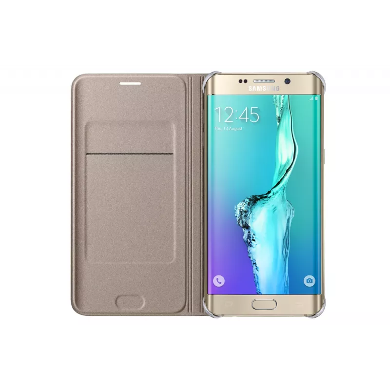 Samsung EF-WG928 θήκη κινητού Flip-Case χρυσή