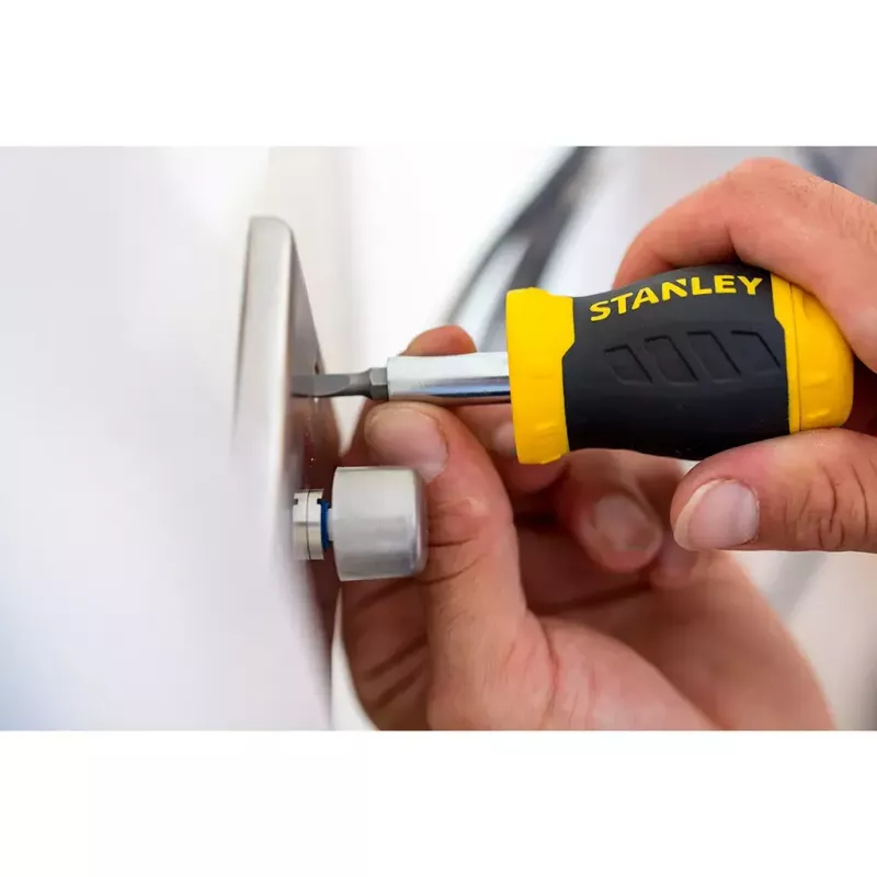 Κατσαβίδι Stanley Stubby Multibit Ratcheting 0-66-358
