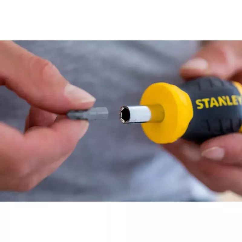Κατσαβίδι Stanley Stubby Multibit Ratcheting 0-66-358
