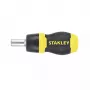 Κατσαβίδι Stanley Stubby Multibit Ratcheting 0-66-358