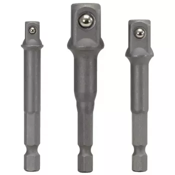 KS Tools 514.1105 Σετ προσαρμογέων τετράγωνου 1/4 inch, 3 τεμ.