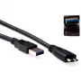 USB 3.0 βύσμα A - βύσμα USB Micro B 1,00 m ACT SB3029