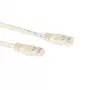 ACT Ivory Καλώδιο patch U/UTP CAT6 10 m με βύσματα RJ45