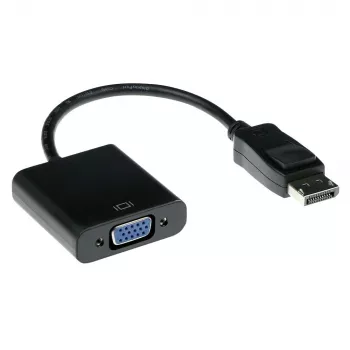 Καλώδιο προσαρμογέα DisplayPort αρσενικό - VGA θηλυκή ACT AK3996 0,15m
