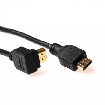 ACT 2 μέτρα καλώδιο HDMI High Speed v2.0 HDMI-A αρσενικό γωνιακό σε HDMI-A αρσενικό ίσιο